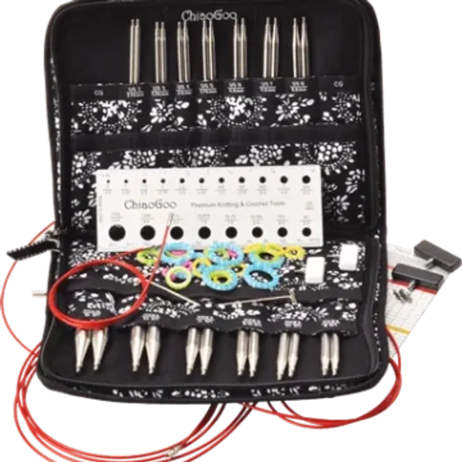Hovedbilde ChiaoGoo Twist SS Complete Set 13 cm 2.75-10mm